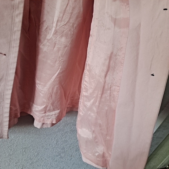 Tahari by Arthur S. Levine Pink Peacoat - Picture 8 of 9